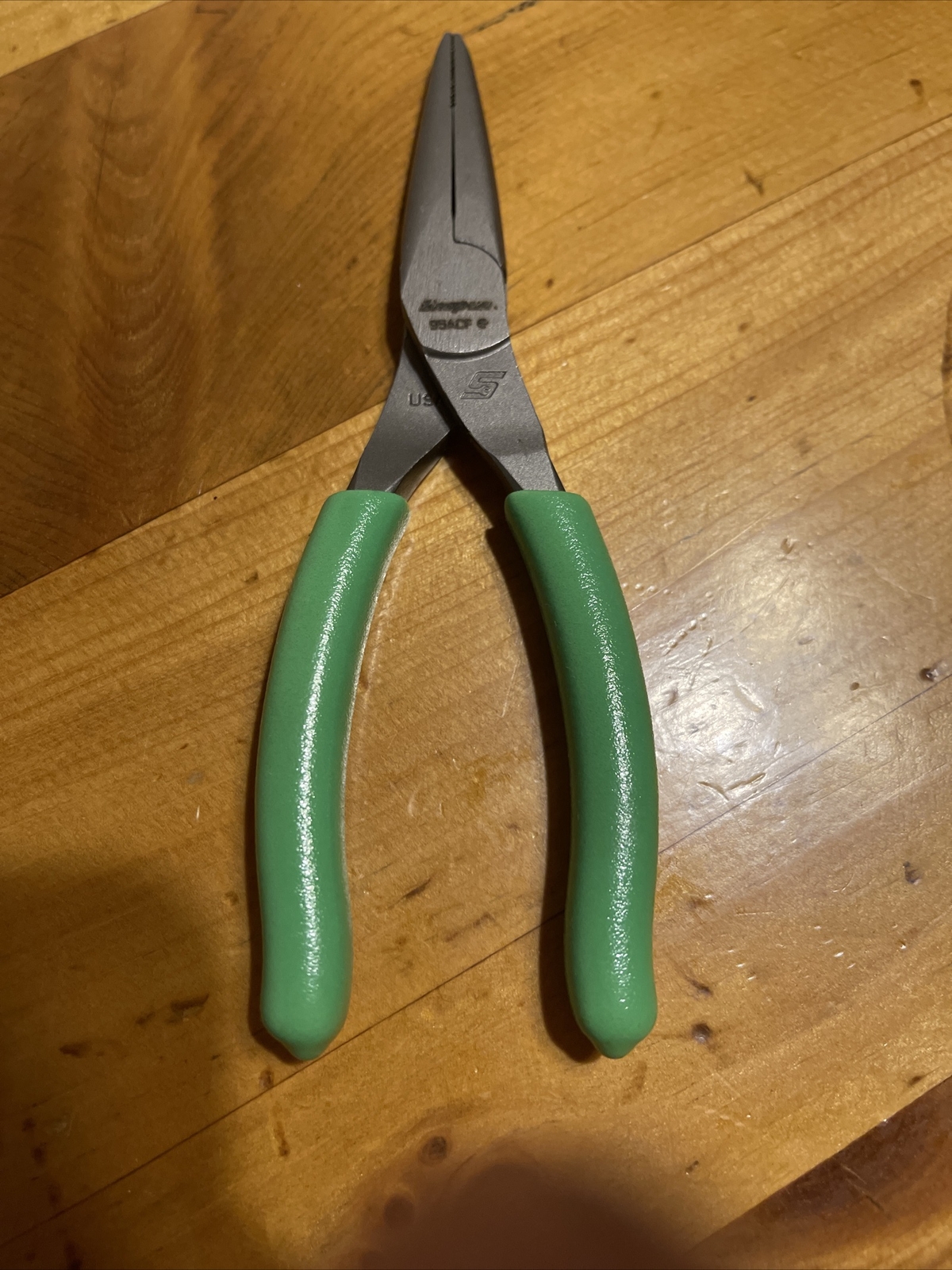 *NEW* Snap On 95ACF Needle Nose Pliers 6” Green Handle Pliers FREE SHIPPING