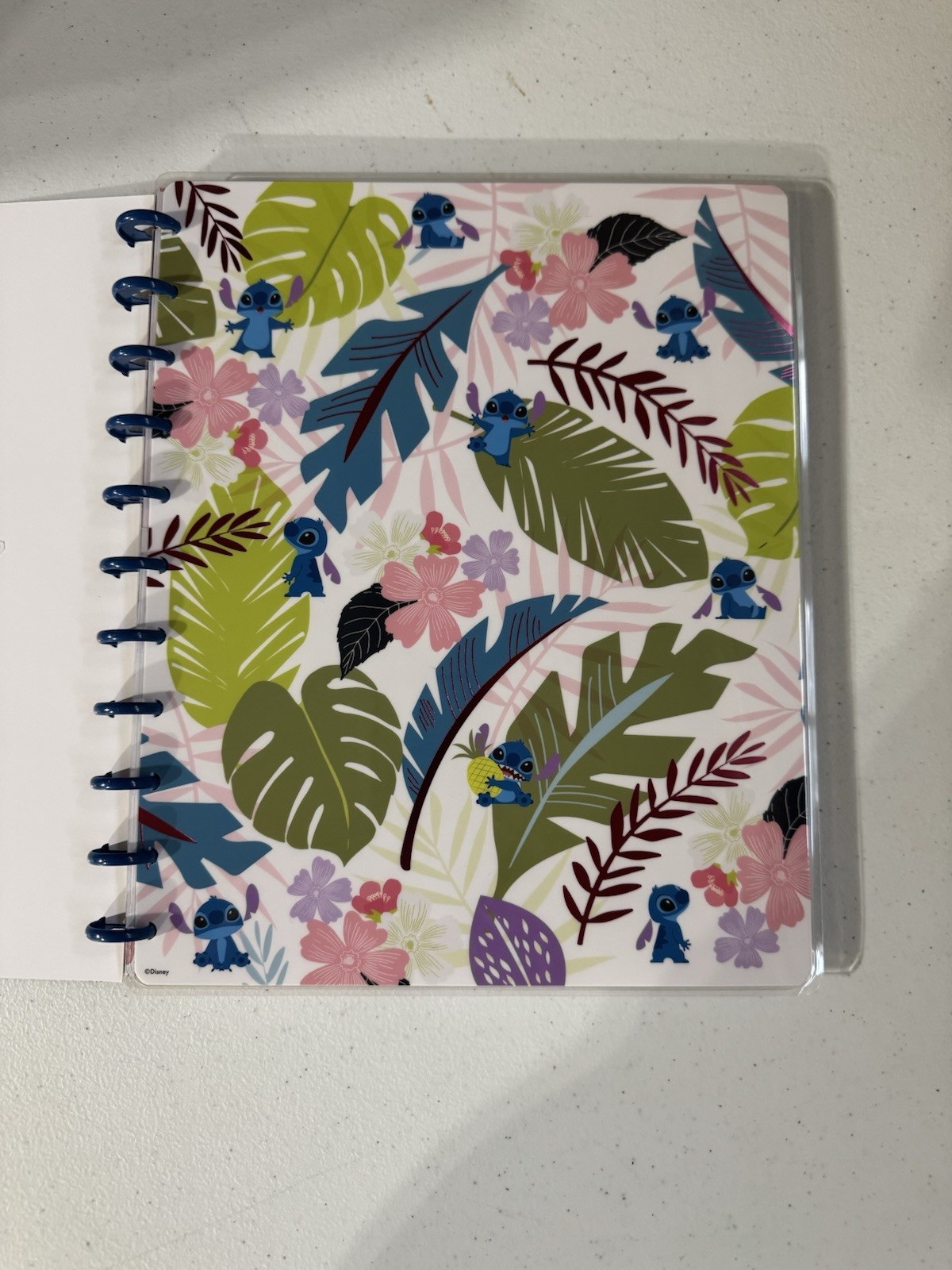 Happy Planner Disney Aloha Stitch Notebook, Lilo and Stitch Undated Journal f…