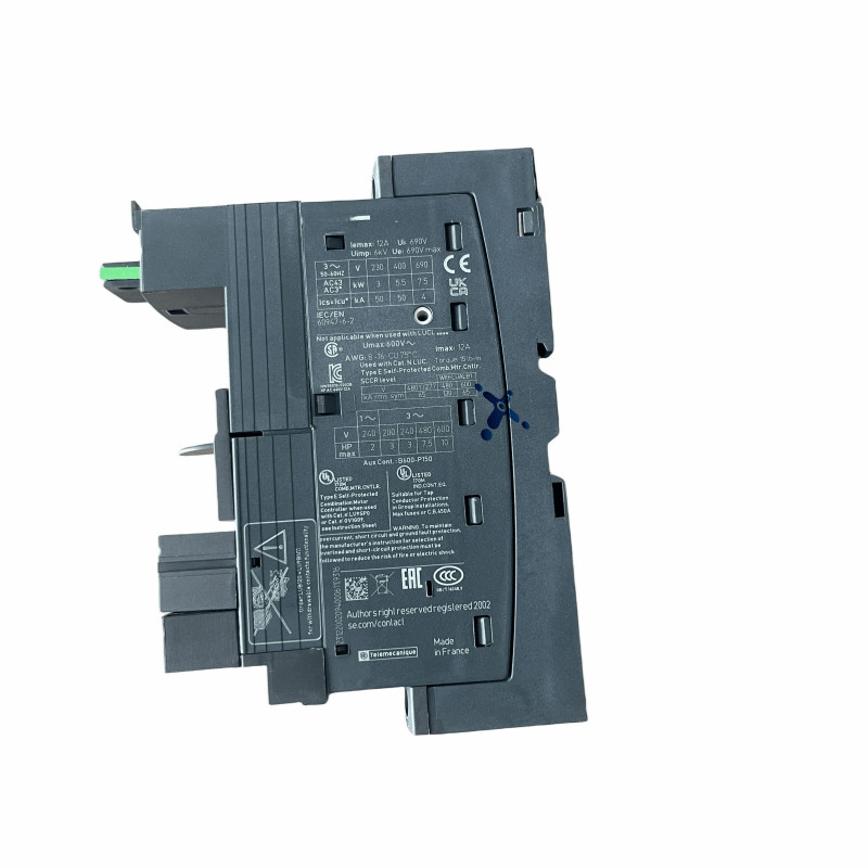 New Schneider In box LUB12 Non-Reversing Power Base, 12A, 110-240VAC LUB12