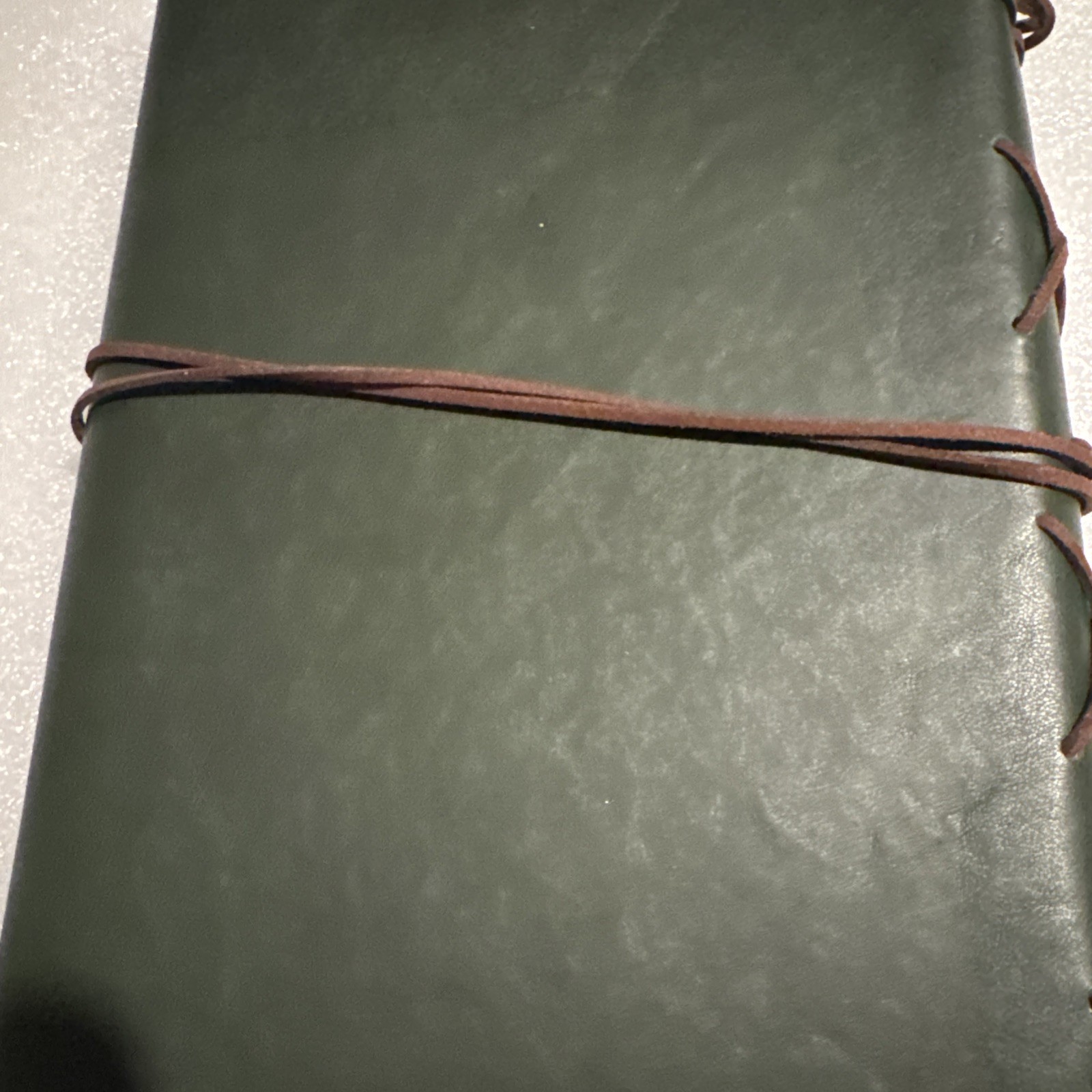 VTG PU Leather Writing Journal Notebook 7″ Blue Nautical Embossed Spiral 79 Pgs