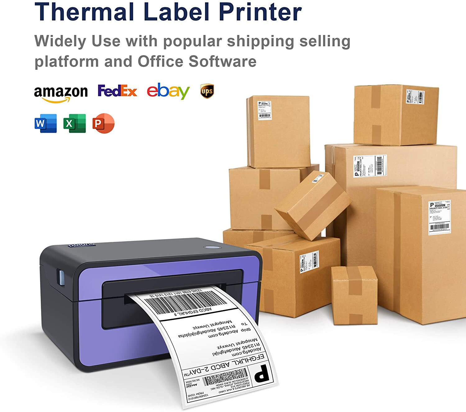 Fanfold 4×6 Direct Thermal Label.High Quality.UPS Certified,4″X6″ Label, 3000pcs