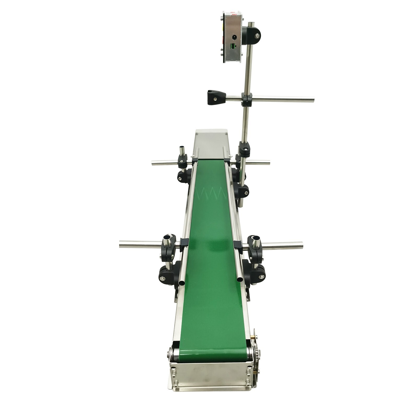 Optical Fiber Intelligent Induction Control Belt Conveyor with Double Guardrail