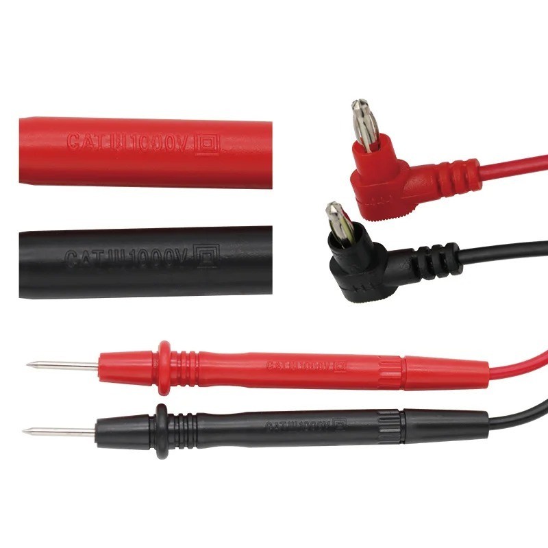 Universal Digital Multimeter MultiMeter Test Lead Probe Wire Pen Cable 1000V 10A