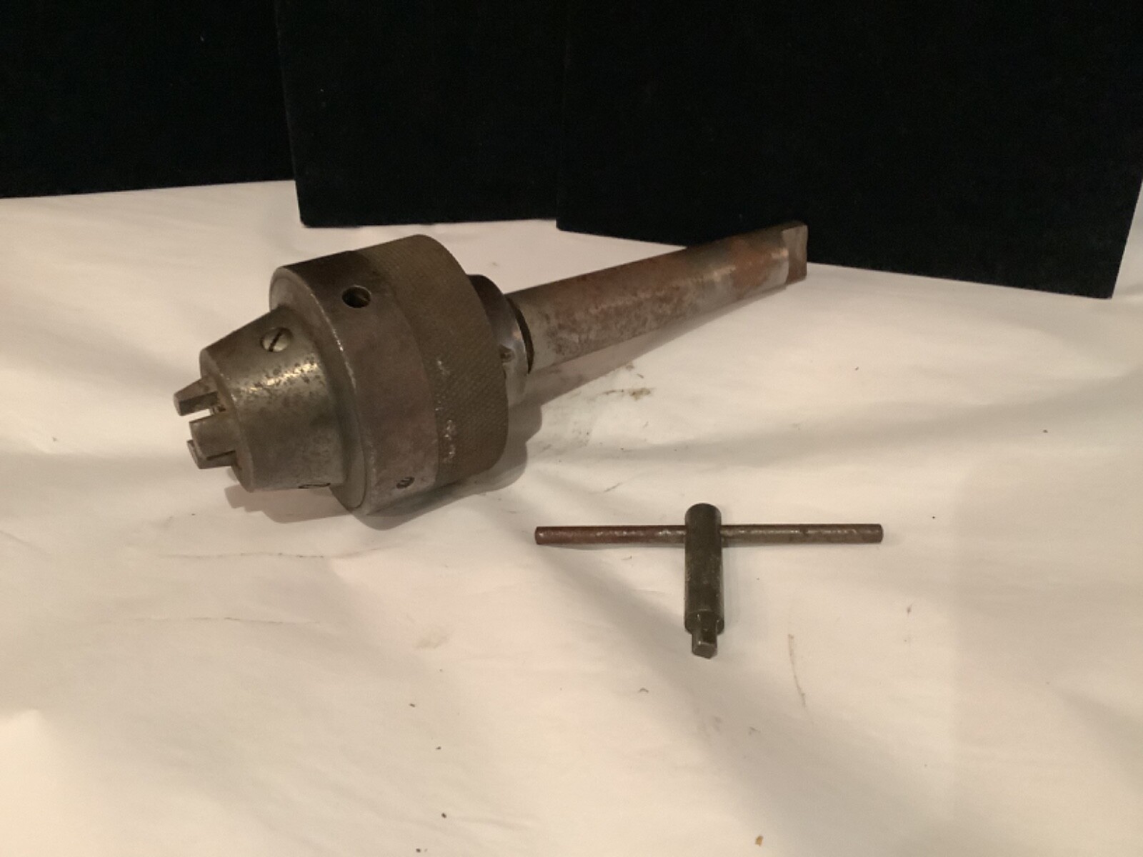 AUTHENTIC SIGNED SKINNER CHUCK CO. NO 23 GEARED PATTERN NEW MODEL DRILL CHUCK NR