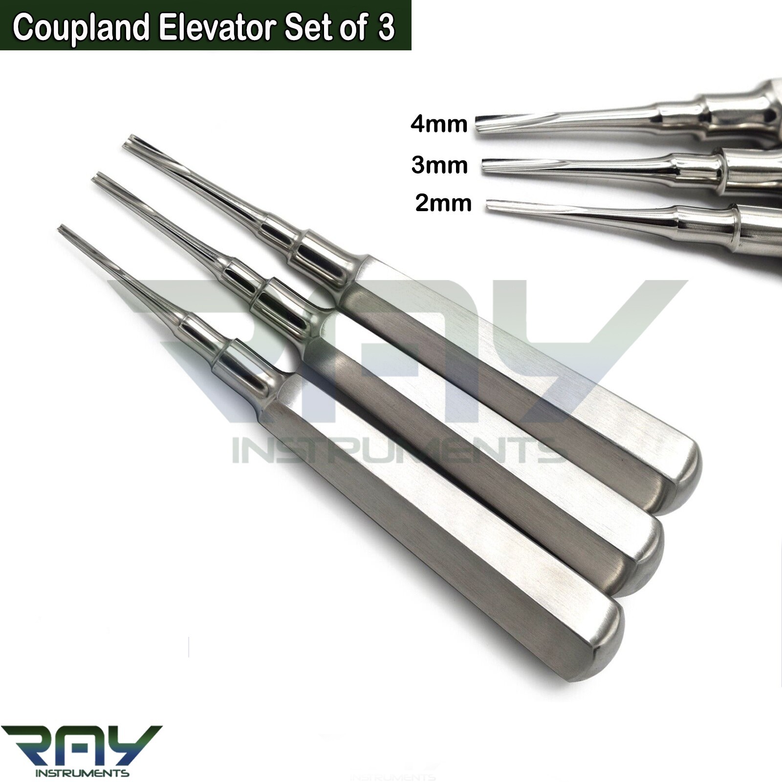 Tooth Removal Basic Extraction Kit Dental Surgery Instruments Root Elevators