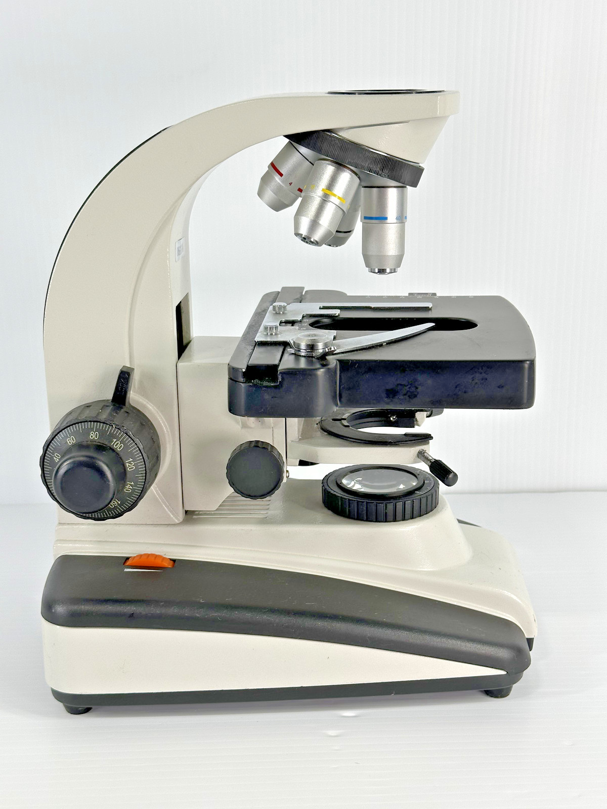 Unbranded Compound Laboratory Microscope 4x 10x 40x 100x Objectives