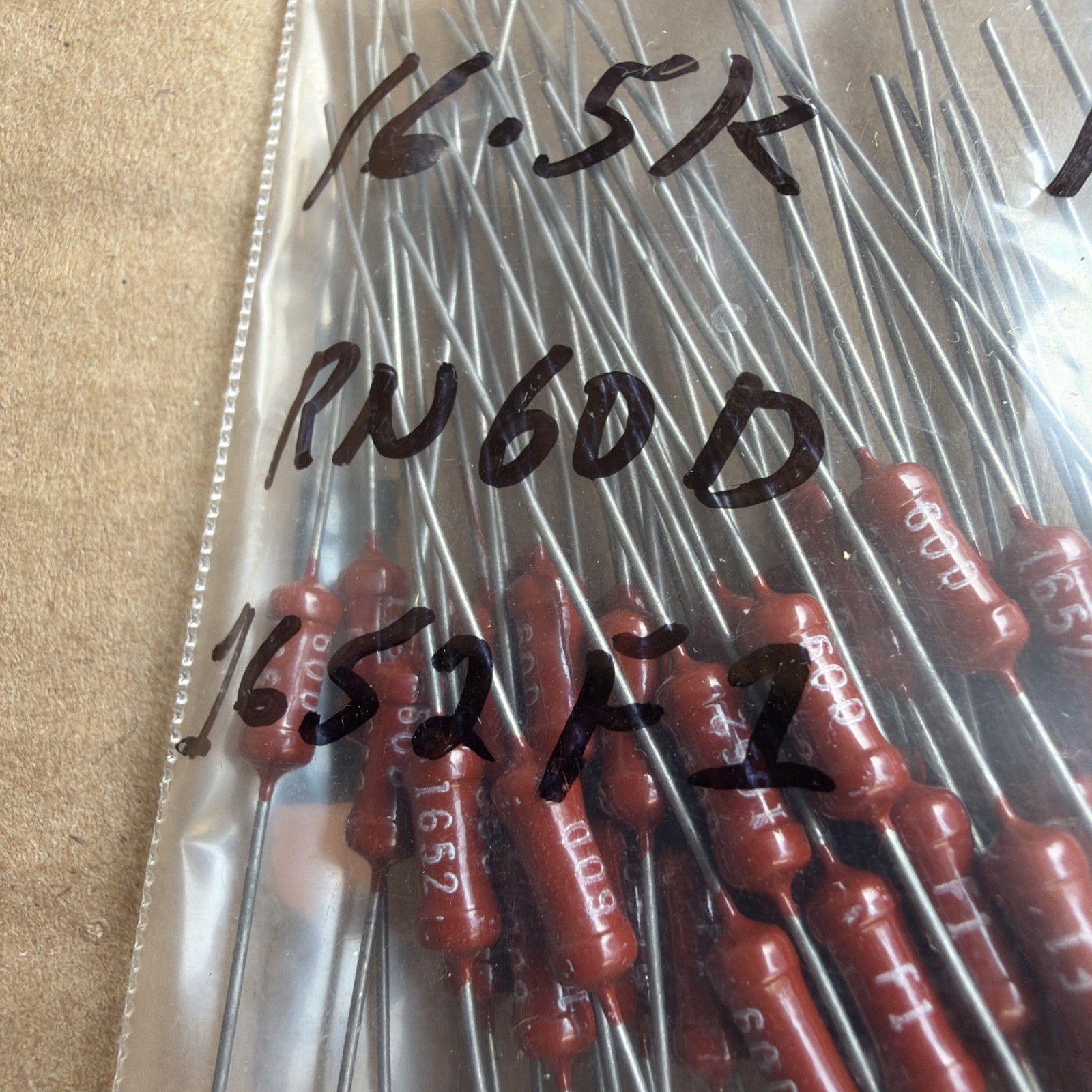 150pc Group Lot Of RESISTORS Dale & Other Mfg Look At Pictures New & Used #7