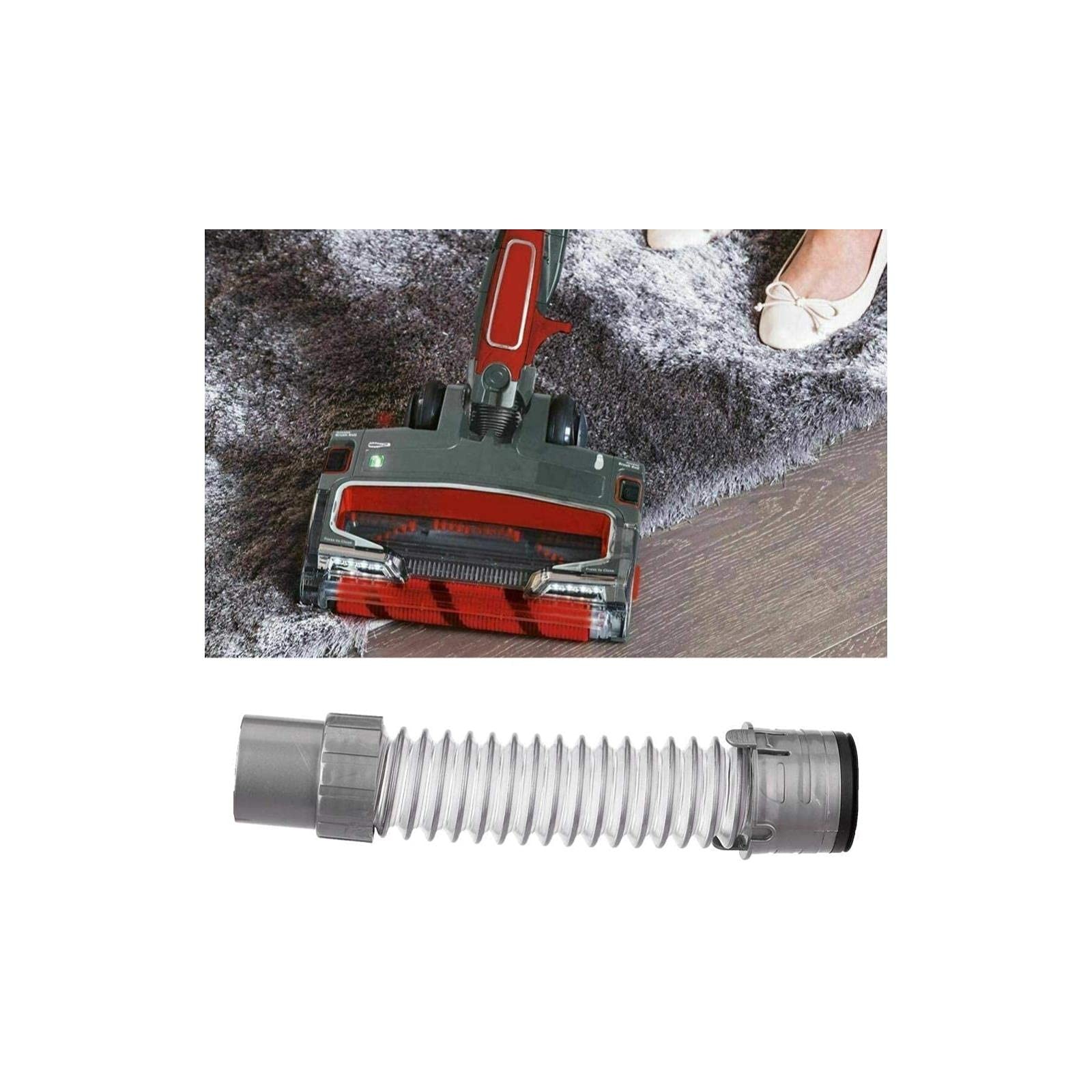 Vacuum Cleaner Hose, Flexible Short Hose Replacement Short, Default