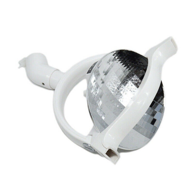 10W Ceiling Mounted Oral Light Dental Operating Lamp 6 LED Lens Light With Arm