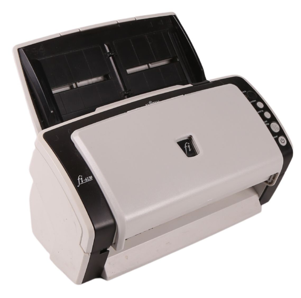 Fujitsu fi-6130 Duplex Scanner; w/ Power Supply, USB Cord, and Warranty
