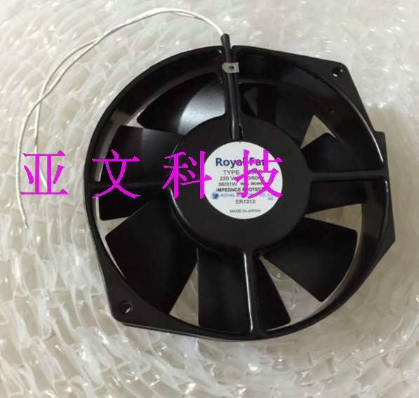 1pcs Royal UT796CG-TP 220V 36 / 31W full metal iron leaf fan
