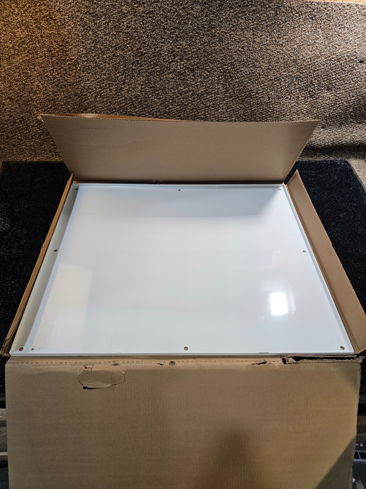 nVent HOFFMAN A42P36 Panel For Enclosure, Type 3R, Fits 42×36, White Mild Steel