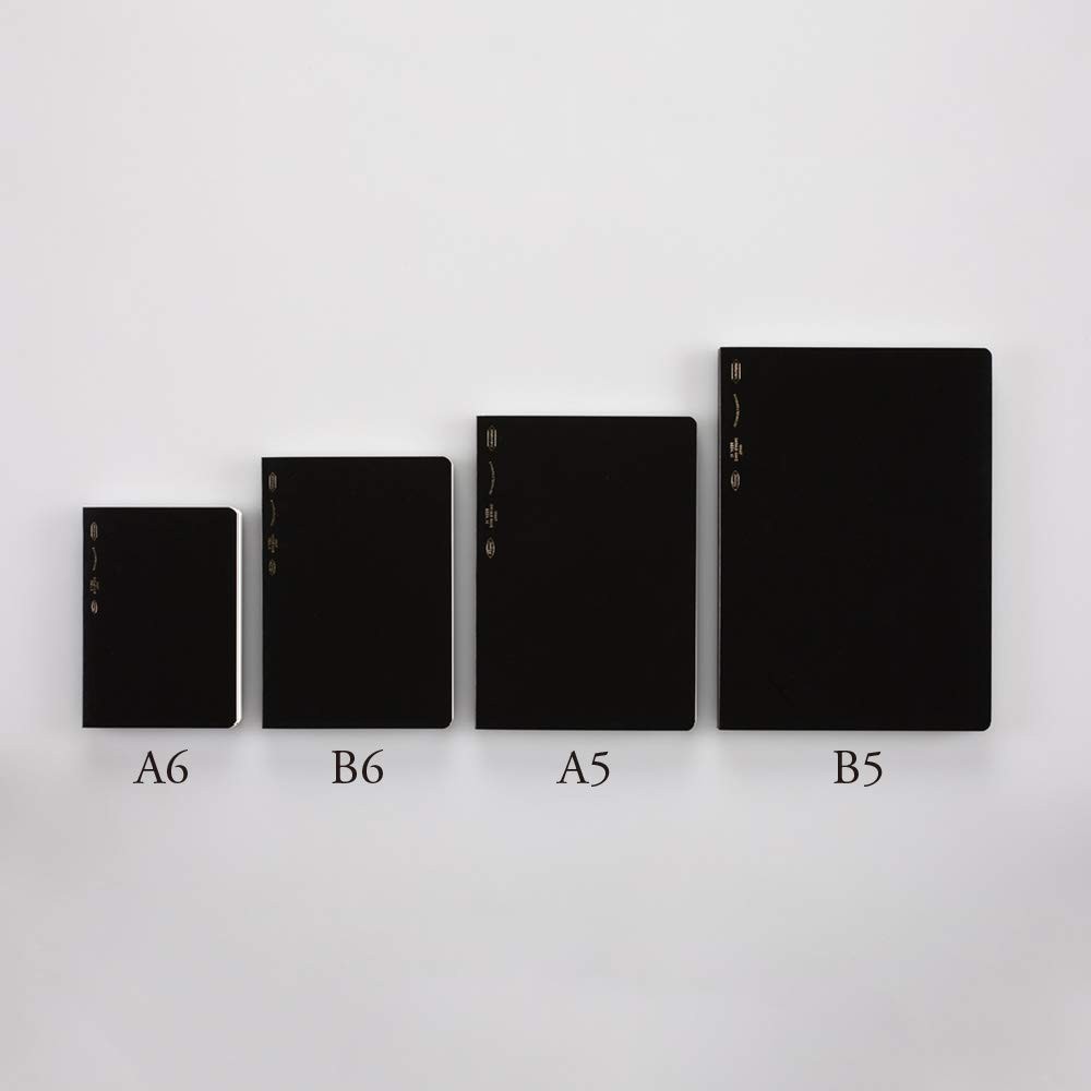 ニトムズ(Nitoms) STALOGY S4104 365 Days Note B6 B6(365 Note), Black