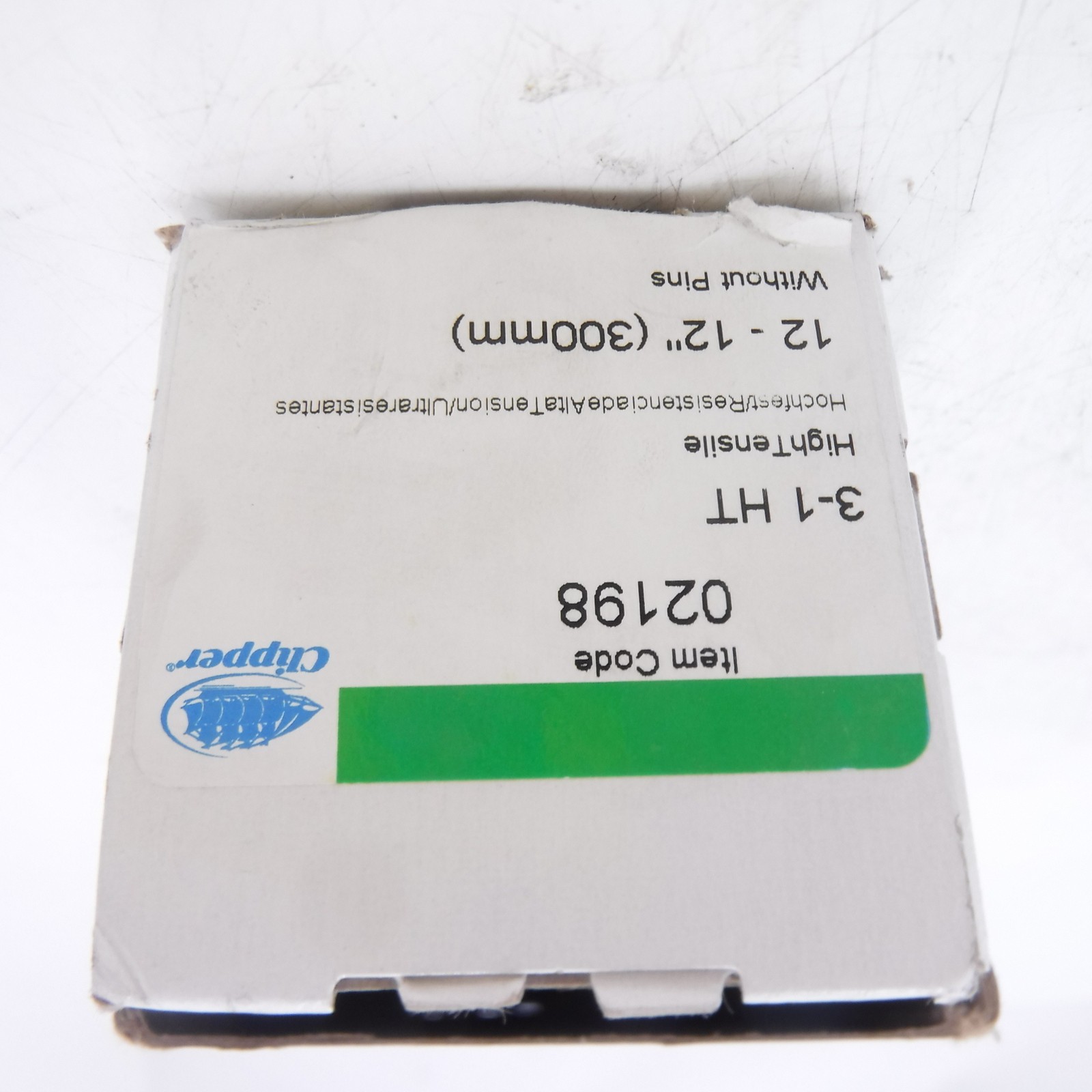 12 Pack Flexco 3-1 High Tensile Belt Fasteners 12″ without Pins 02198