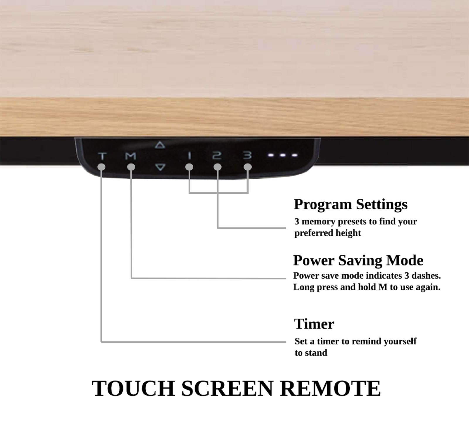 50.4″ Max Height Adjustable Crank Desk Frame , Tabletop Not Included, ABC592BK