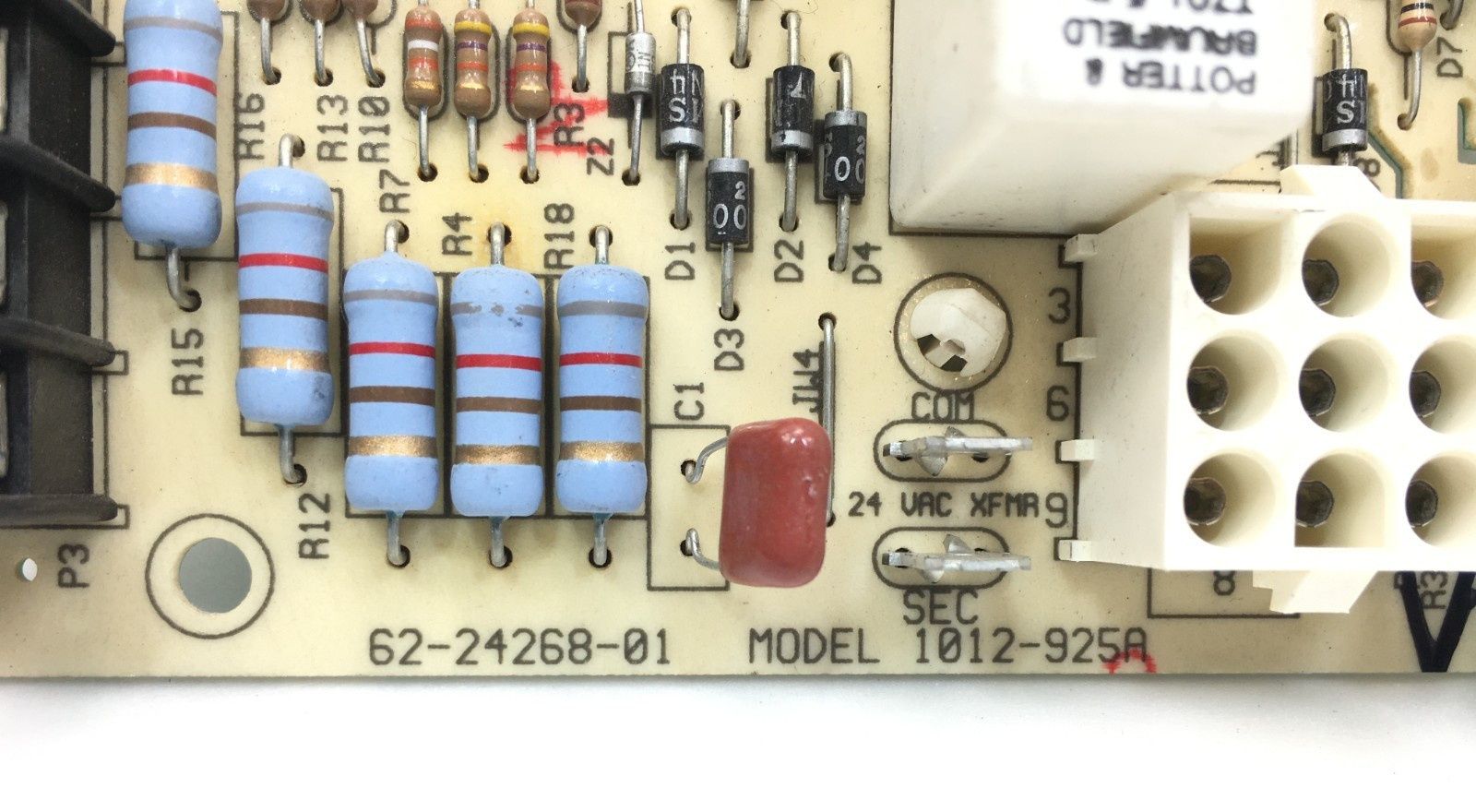 Rheem Ruud 62-24268-01 Furnace Control Circuit Board 1012-925A #V163