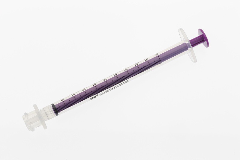 ENFit® Reusable Sterile Syringe with O-Ring 1ml Individually Packaged 20 Pack
