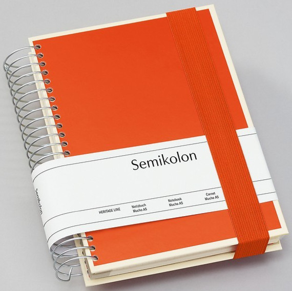 Semikolon Mucho Spiral Notebook A5