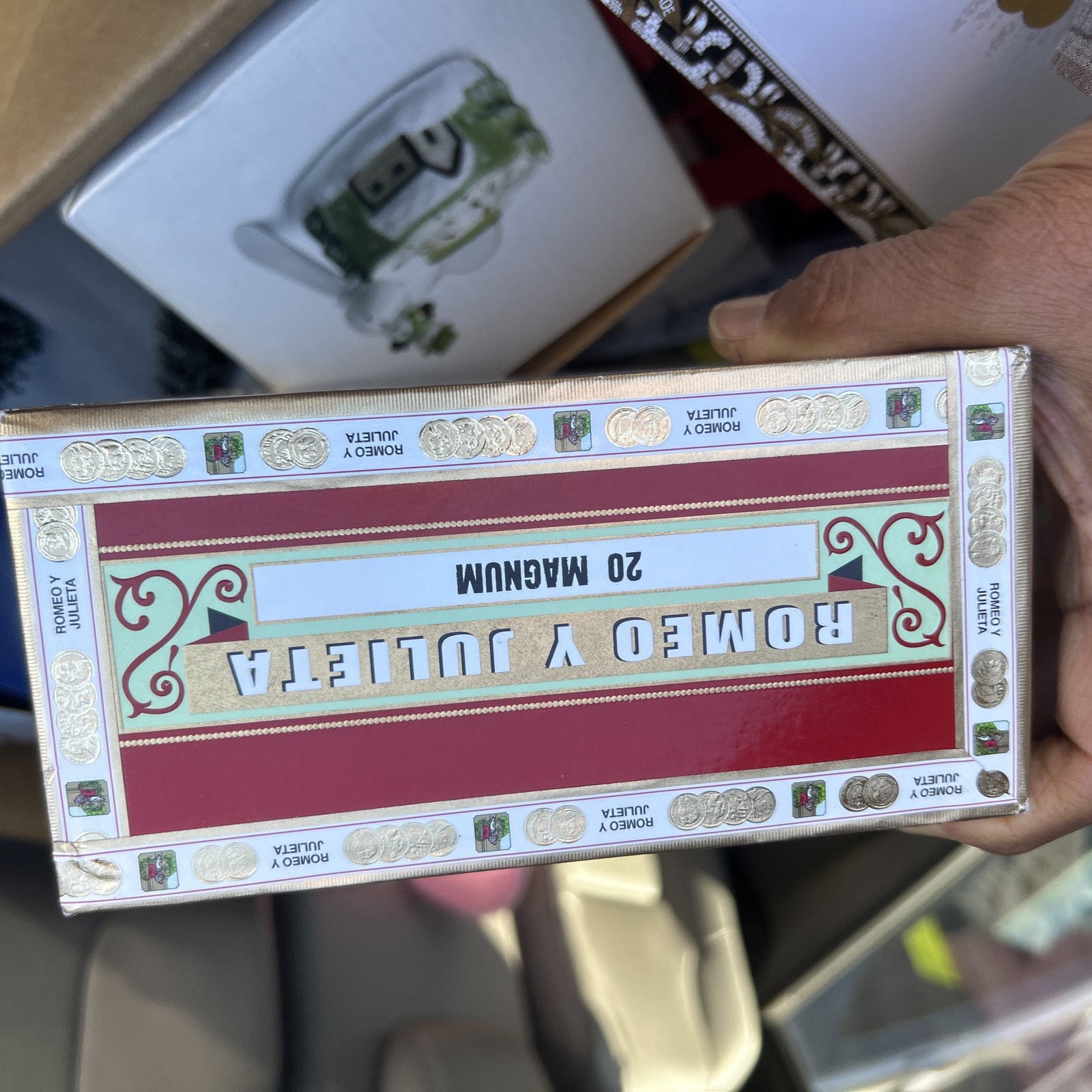 2 Arturo Wooden Cigar Box Empty Magnum & Arturo Fuente Dominican Republic