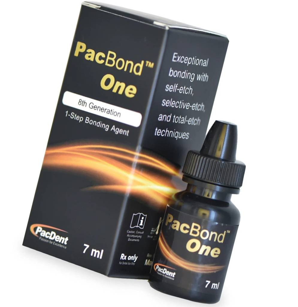 Pac-Dent R3008 PacBond One 8th Generation 1-Step Bonding Agent 7 ml Bottle