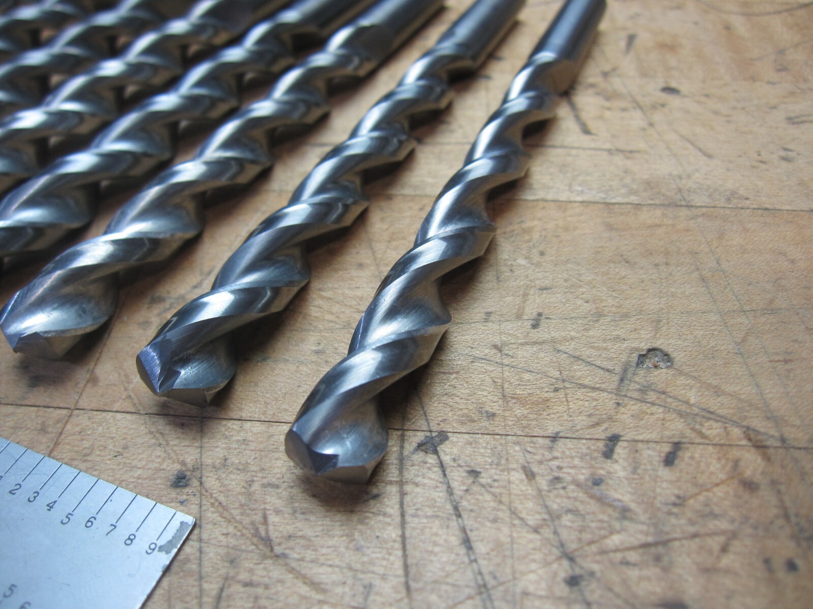 Guhring 2601 10.0 bright coat solid carbide parabolic jobber drill 10mm (@D21)