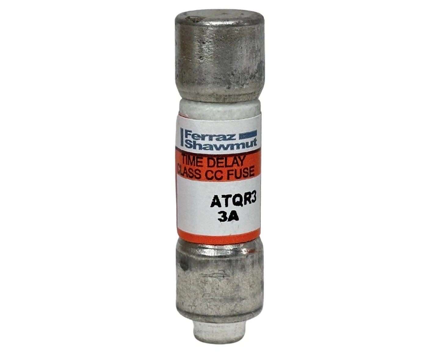 10-Pack Mersen Ferraz Shawmut ATQR3 Time Delay Fuses 3A 600V Class CC T218310