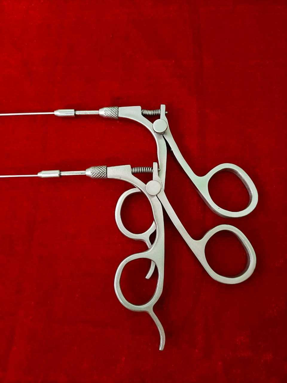 Hysteroscopy Semi Rigid Scissor 5fr 40cm Reusable Surgical Instruments – 2pc