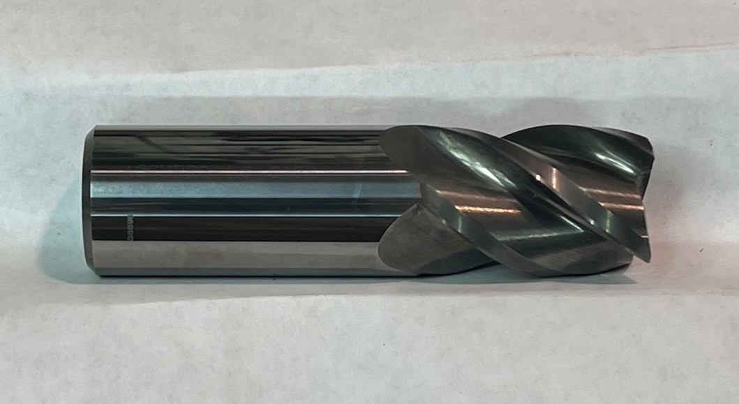 ACCUPRO Corner Radius End Mill: 1″ Dia, 1-3/4″ LOC, 0.0150″ Corner Radius, 4 Flu