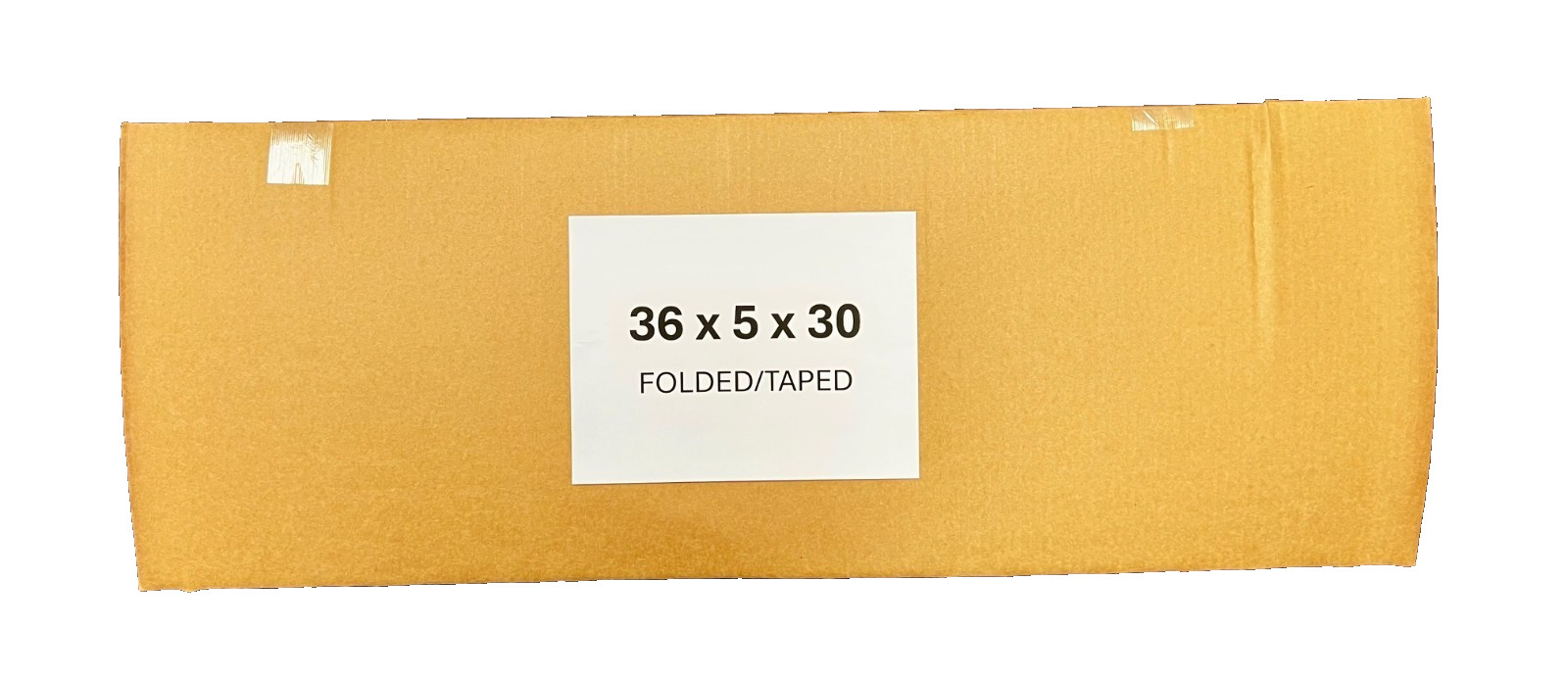 36″ x 5″ x 30″ Corrugated Box – 200 lb – SIDE LOADING