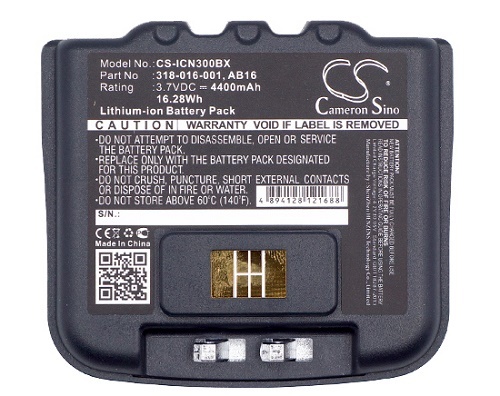 Replacement battery for Intermec CN3 AB9 318-016-001 4400MAH