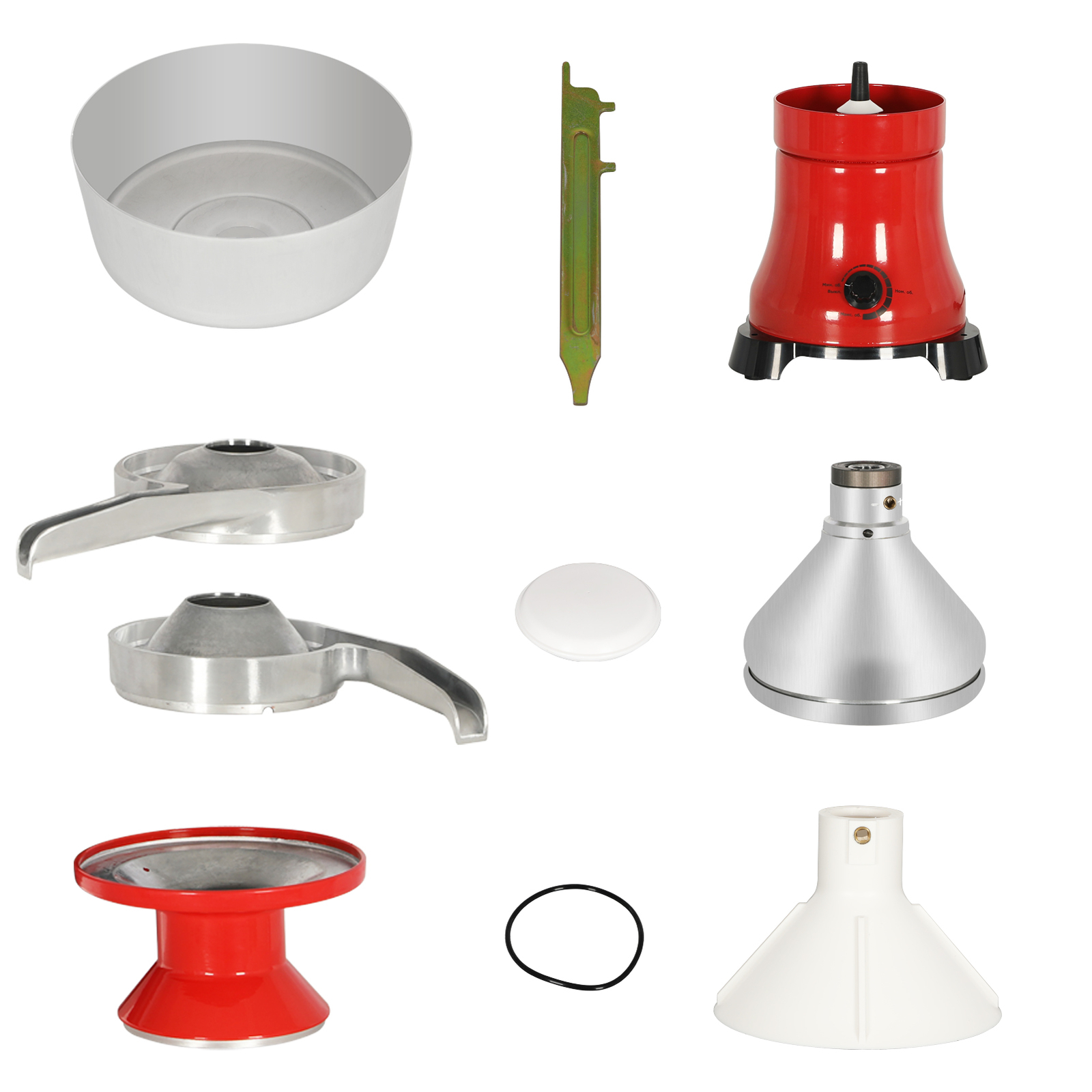 Electric Fresh Milk Cream Centrifugal Separator Anti-rust 100L/H Speed Adjustabl
