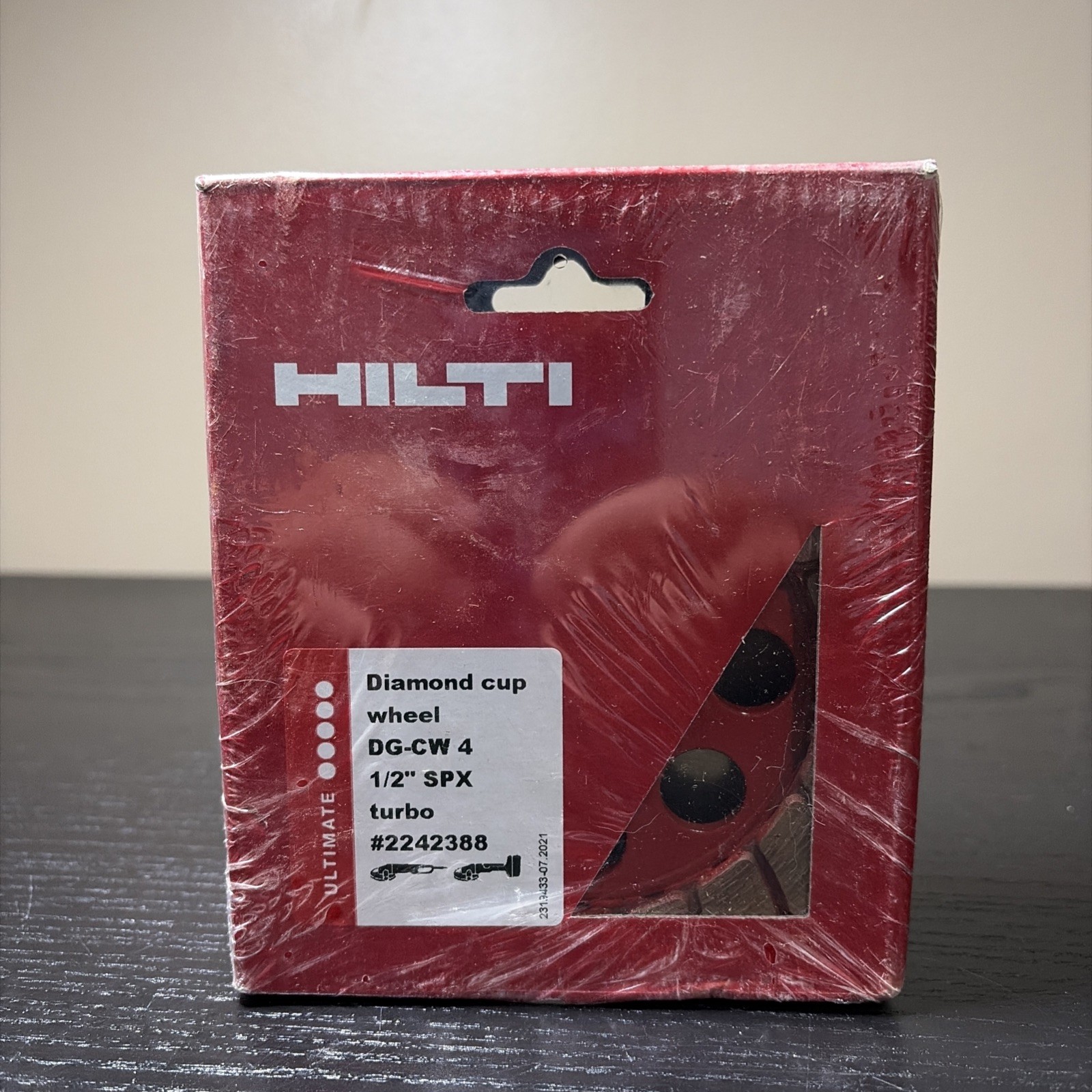 Hilton Diamond Cup Wheel 2242388 4 1/2” SPX TURBO DG-CW