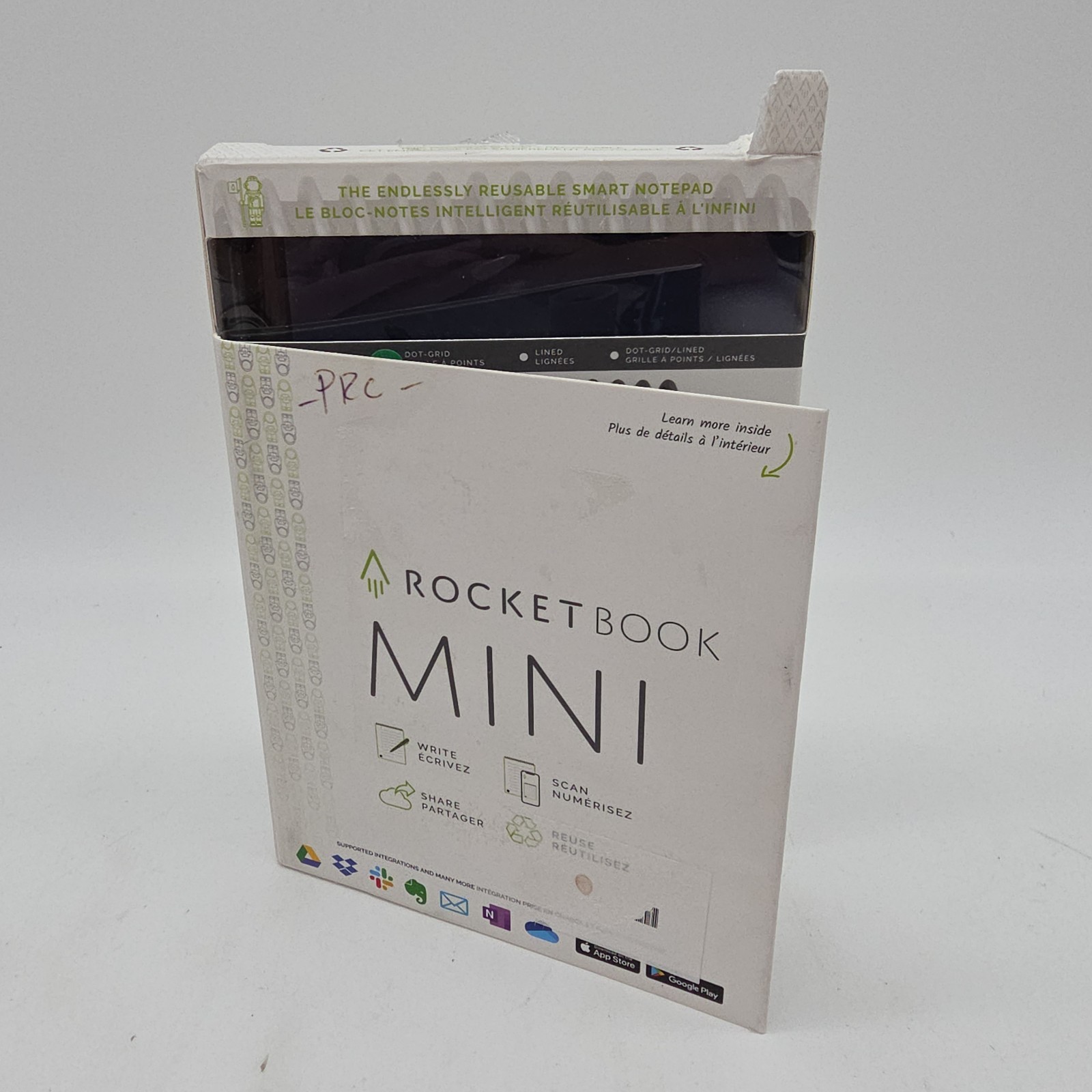 Rocketbook Mini Dark Blue 3.5″ x 5.5″ Reusable Smart Notebook
