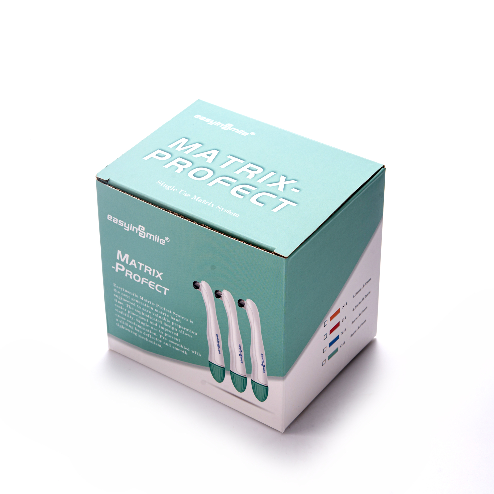 10x Dental Pro Matrix Bands Disposable Molar Restoration Bands Adjust Curved