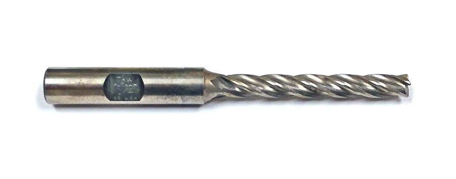 B (.238″) 4 Flute HSS NCC Plunge Cut End Mill .025″ Radius MF420011966