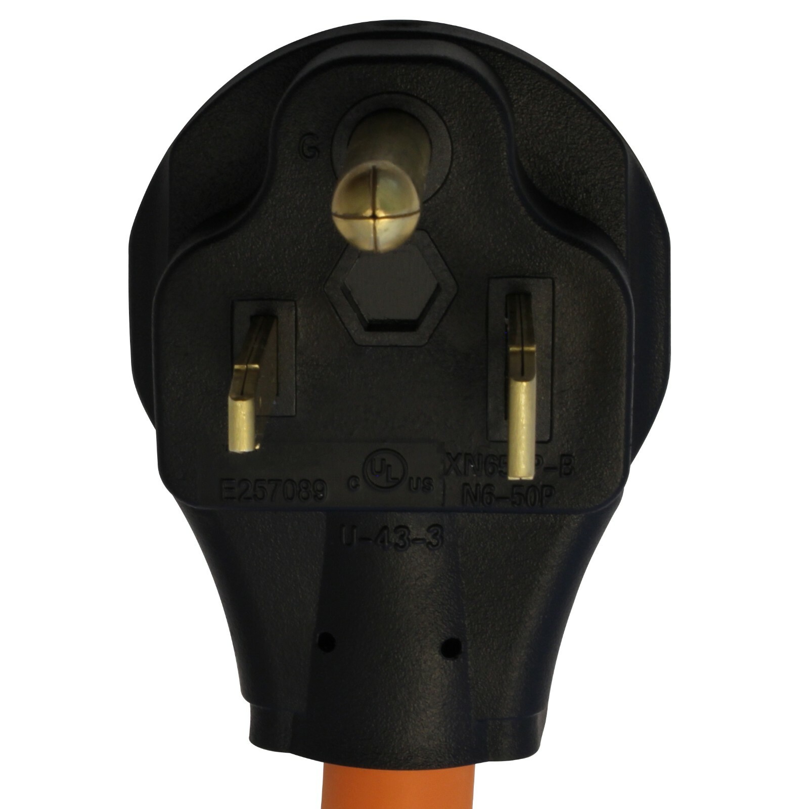 50A NEMA 6-50P to 20A NEMA 6-20R Adapter With 20 Amp Breaker by AC WORKS®