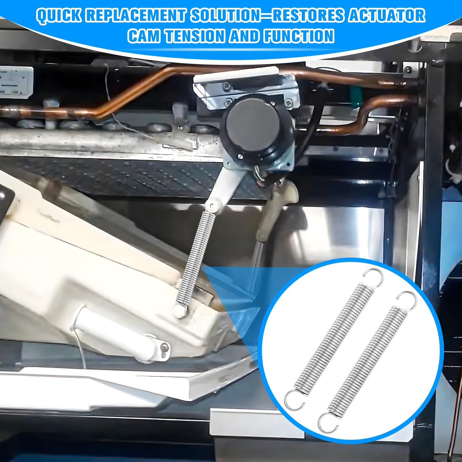 4H3473-01 Extension Spring 2-Pack for Actuator Cam – Constant Tension Output,…