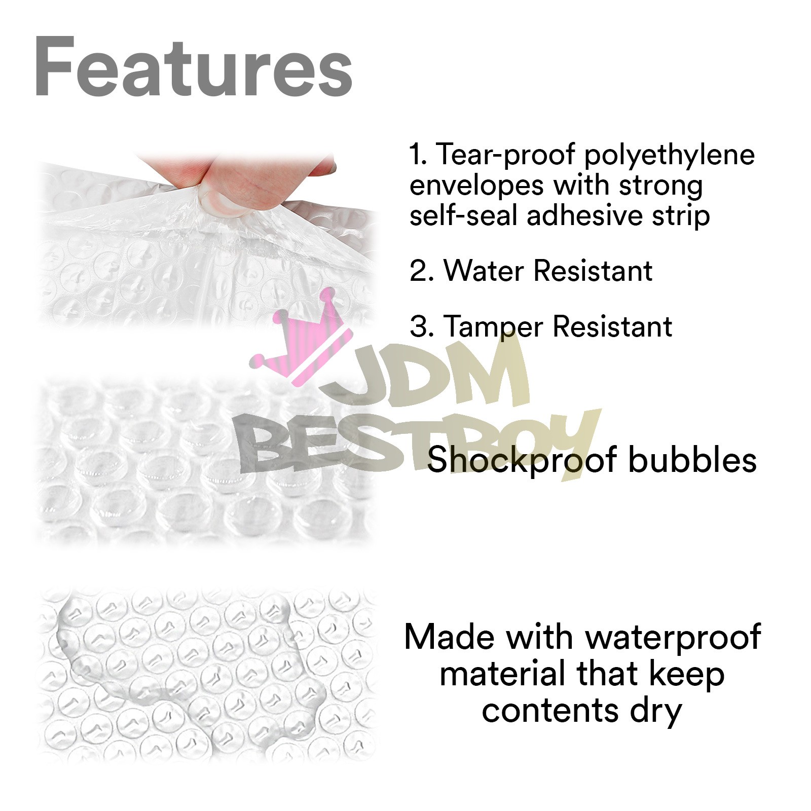 ANY SIZE# Beige Poly Bubble Kraft Padded Mailers Mailing Shipping Envelopes Bags