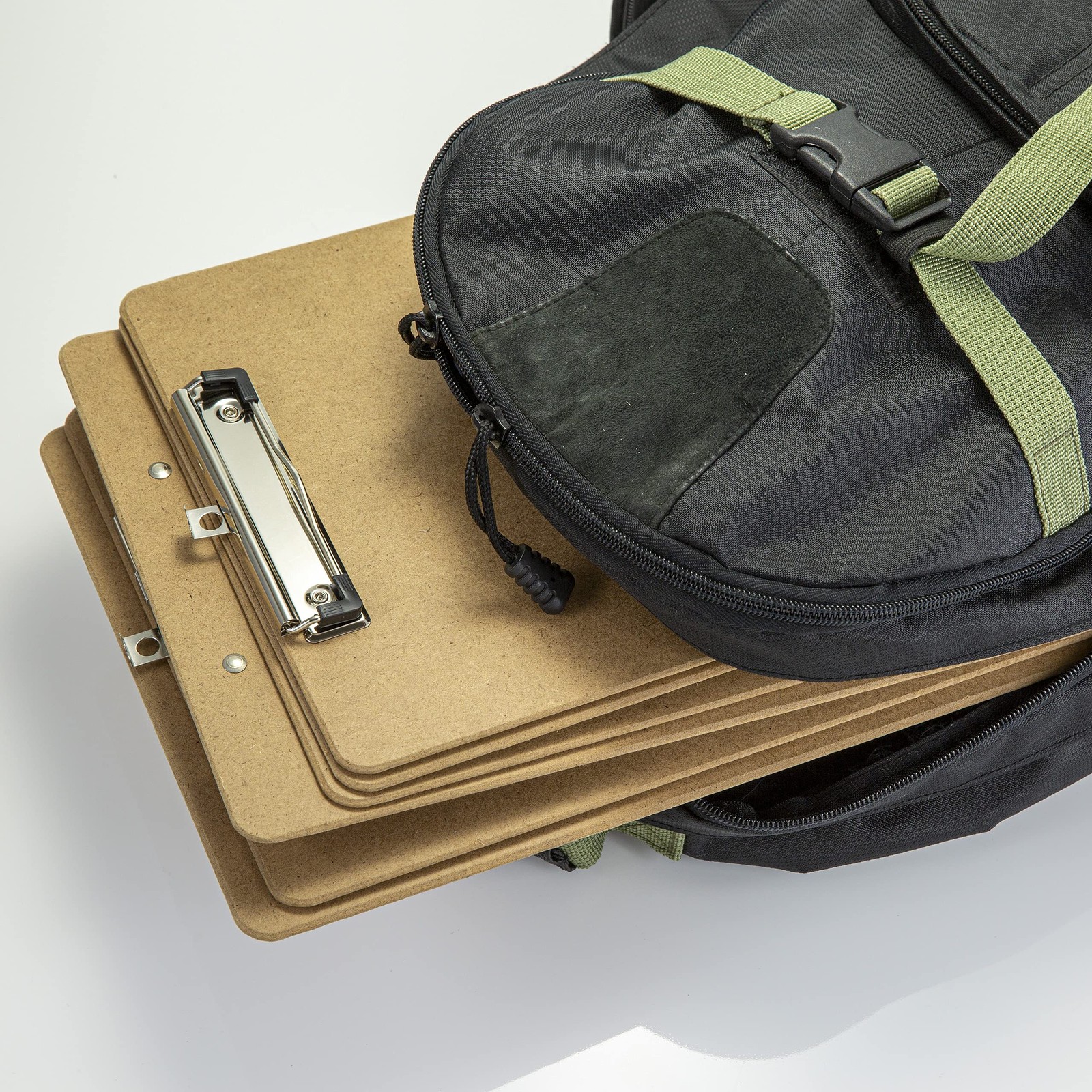 Officemate Recycled Wood Clipboard, Letter Size, Low Profile Clip, 9 x 12.5