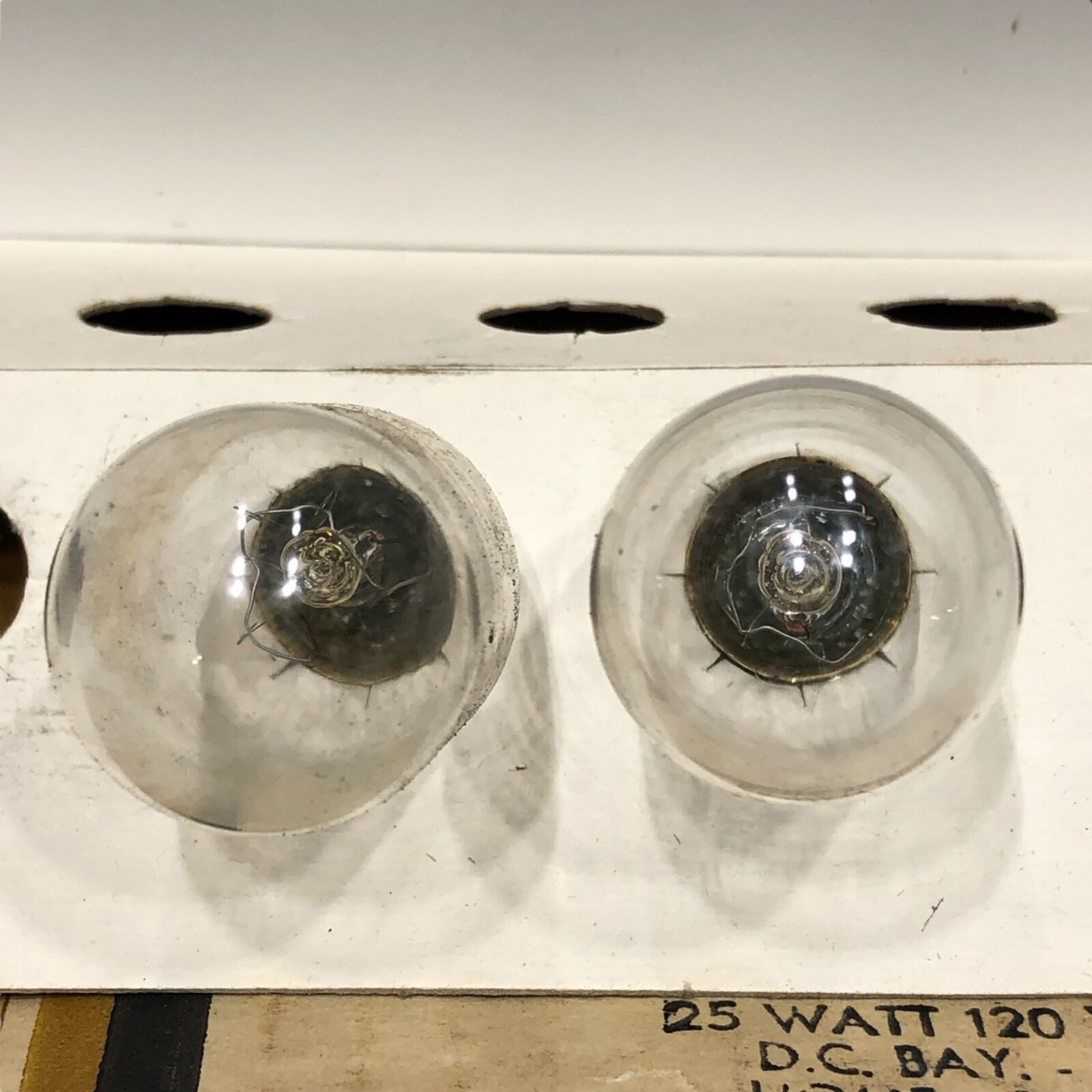 [Lot Of 2] Sylvania Home Appliance Clear Light Bulb T8, 25 Watts