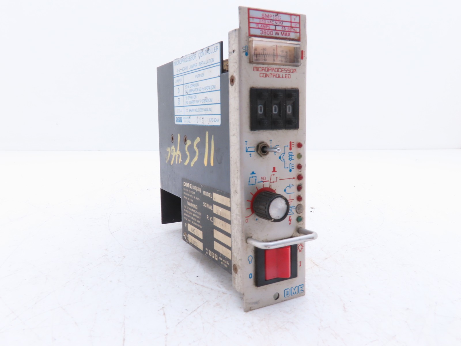 DME SMP15G Micropressor Temperature Controller 240VAC 15A Max 3600W