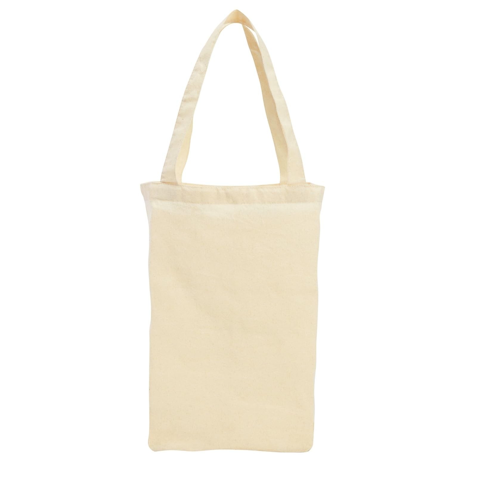 Juvale 24-Pack Blank Cotton Canvas Tote Bags Bulk – 13 x 11.5 Inches, Beige