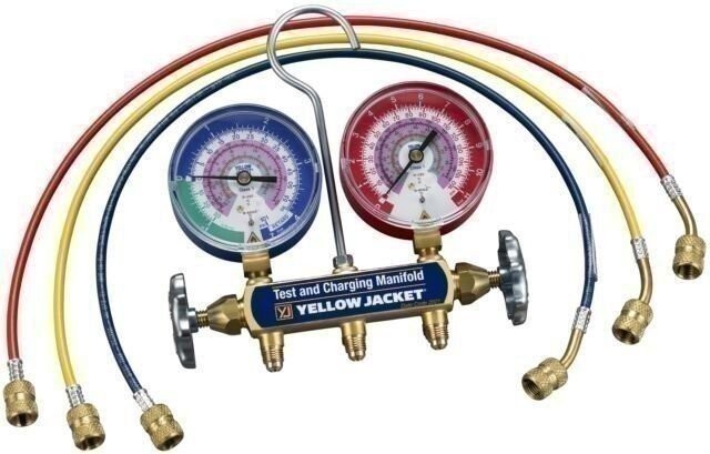 Yellow Jacket 41868 – Series 41 Hydrocarbon (R-290, R-600a) Two Valve Manifold