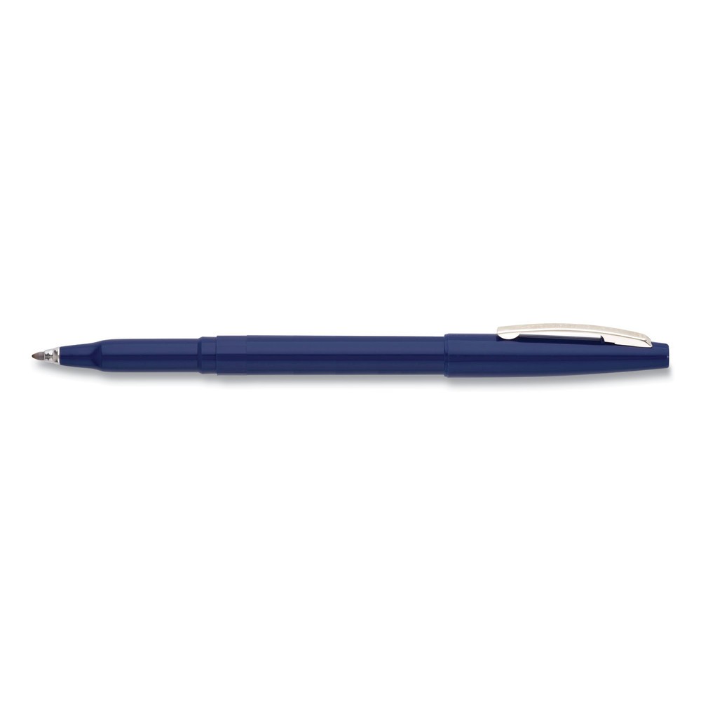 Pentel R100C Medium 0.8 mm Stick Rollerball Pen – Blue Ink/Barrel (1-DZ) New