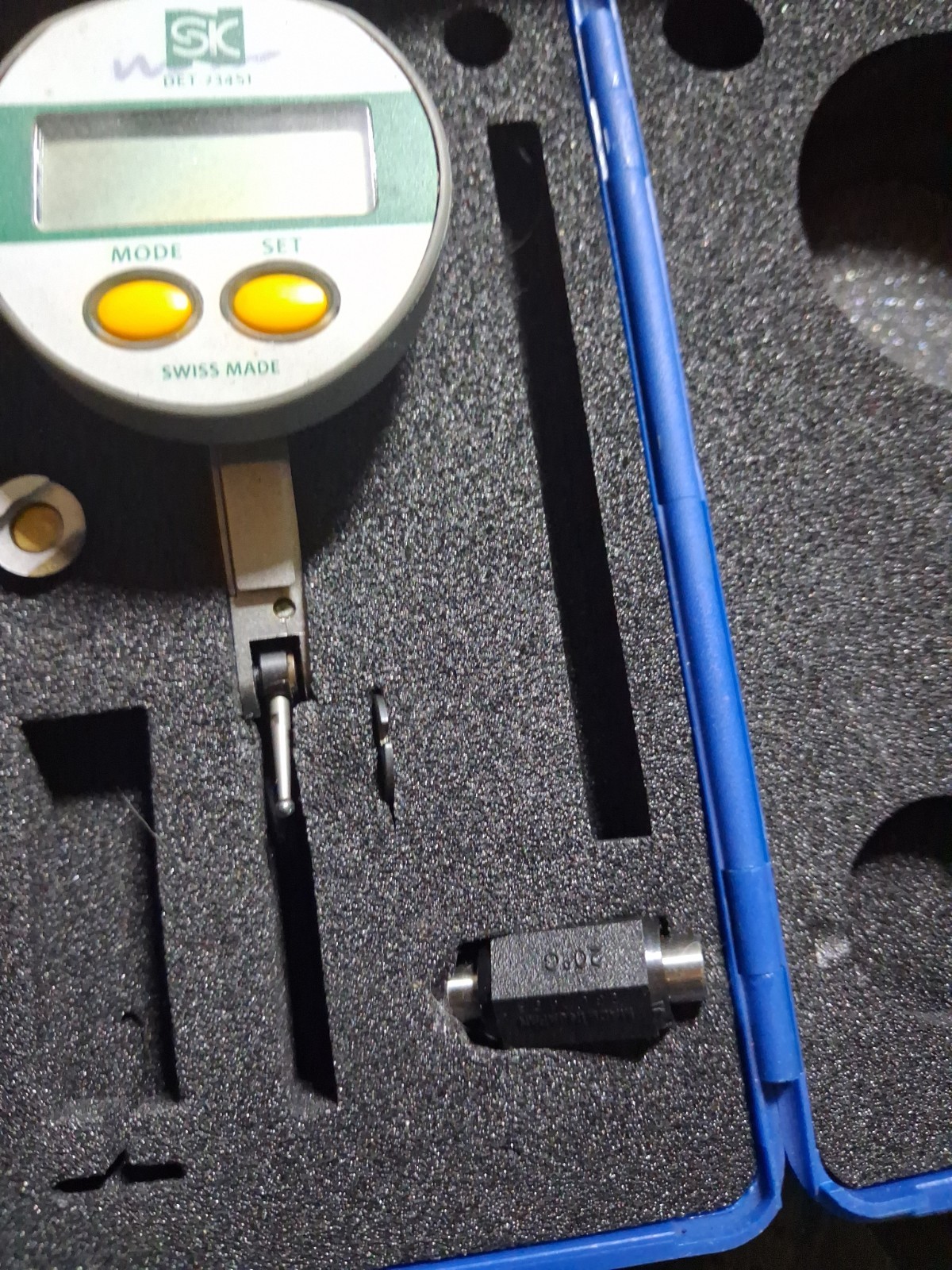 SK S-Line Digital Test Indicator DET-234S1 with Case