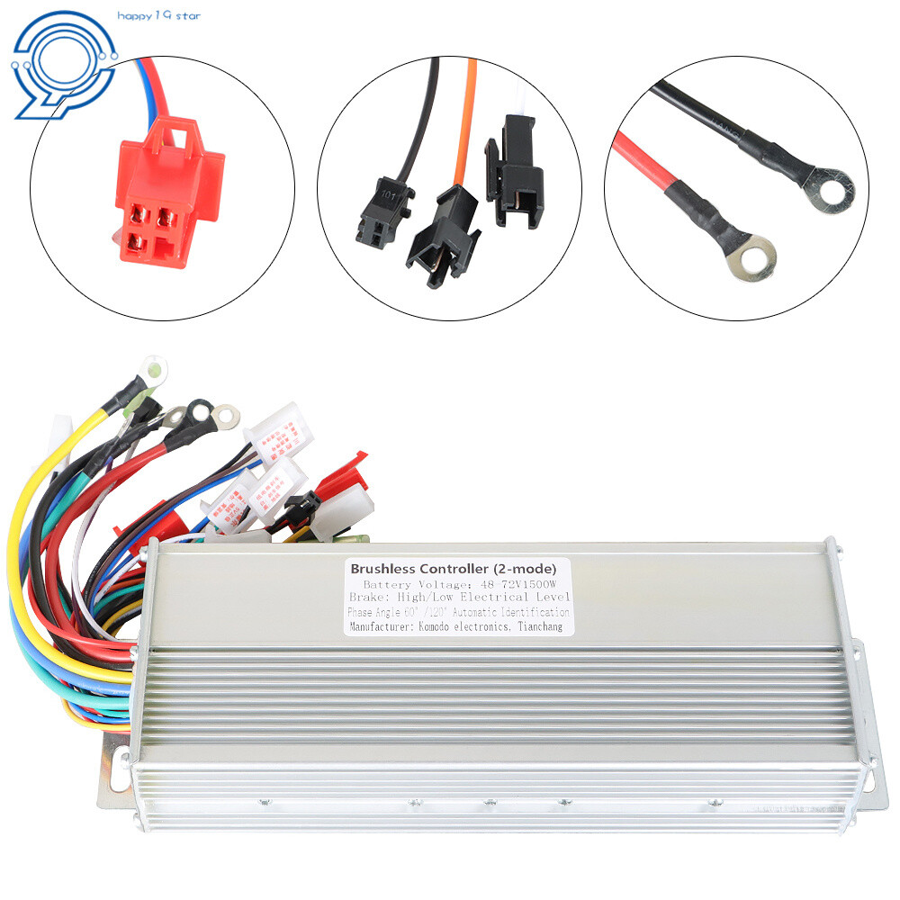 1500W Motor Speed Controller DC 48V/72V For Electric E-bike Scooter Brushless
