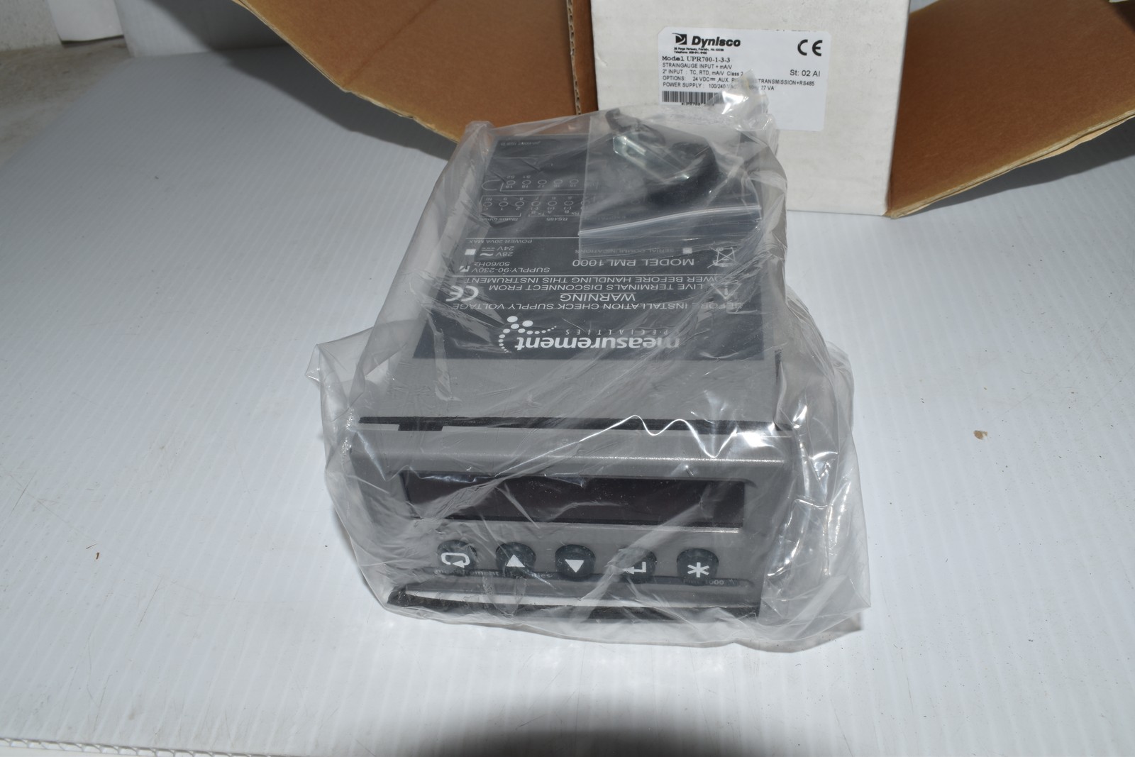 MEASUREMENT SPECIALTIES PML1000 industrial LVDT/RVDT Panel Meter – NEW (BGH93)