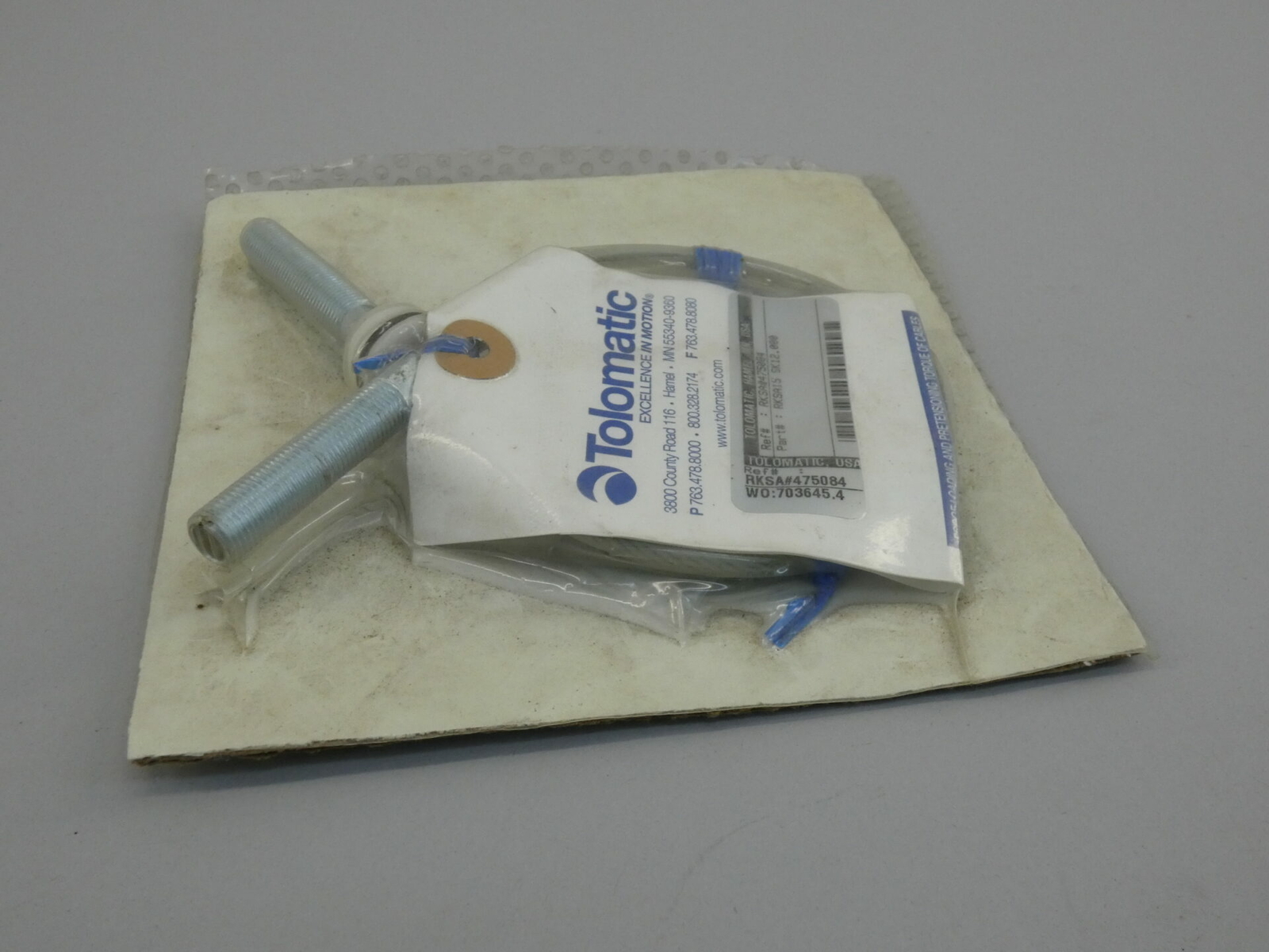 Tolomatic RKSA15 SK12.000 Cable Cylinder, Replacement Kit – NEW Surplus!