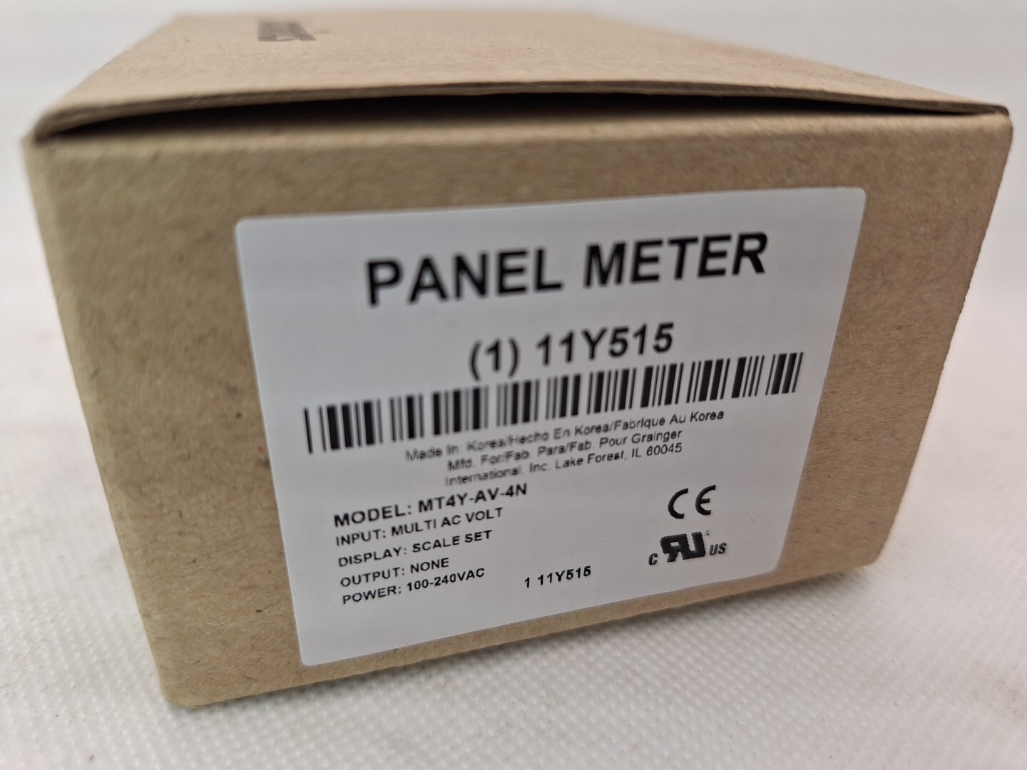 MT4Y-AV-4N AUTONICS Digital Panel Meter: Digital Panel Meter, AC Volt