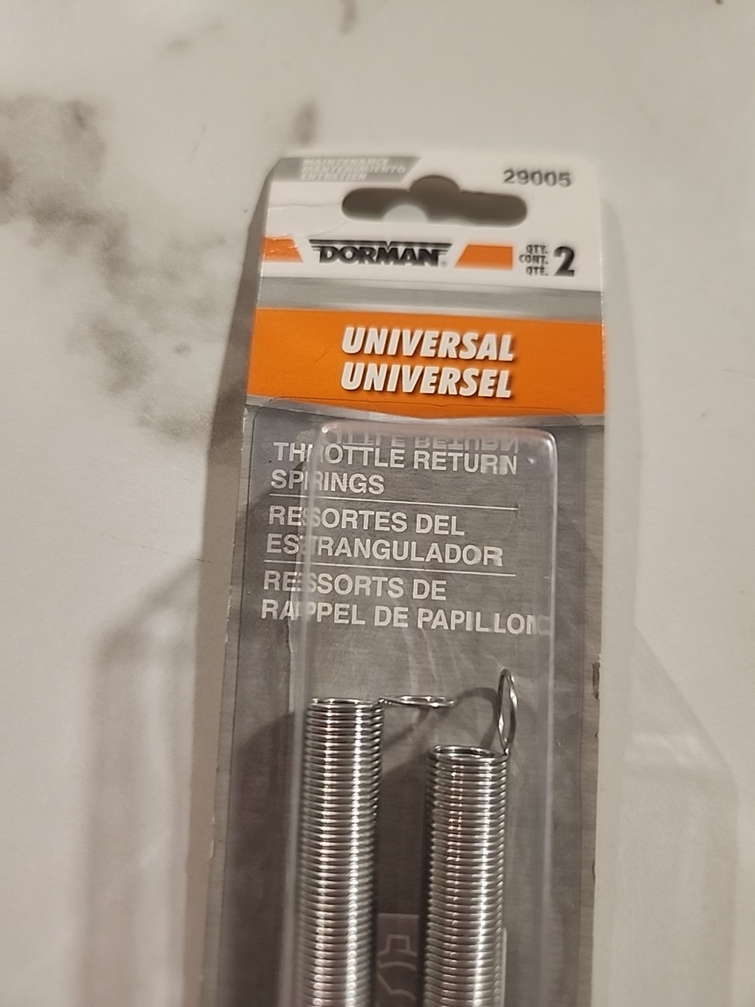 Dorman 29005 0.375″ x 1.81″ Natural Steel 2 Pieces